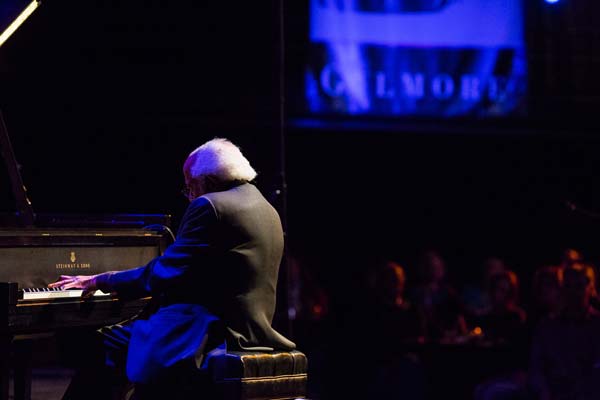 a member of Barry Harris Trio on piano