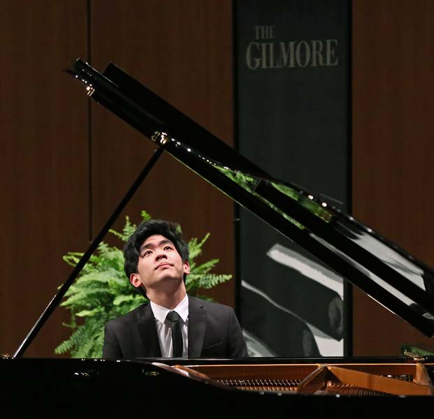 Daniel Hsu performing at the gilmore
