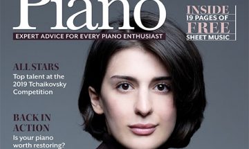 cover of international piano magazine