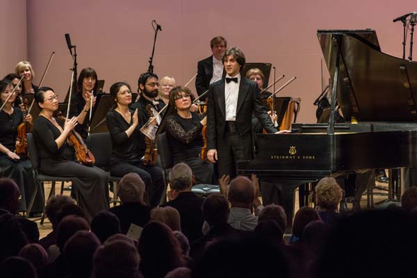 the Kalamazoo Symphony Orchestra with Rafal Blechacz