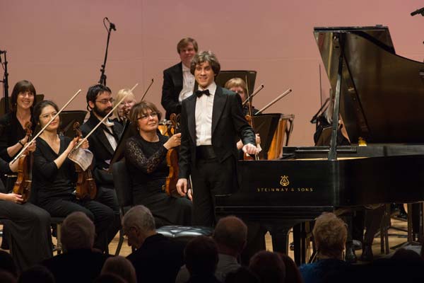 the Kalamazoo Symphony Orchestra with the 2014 Gilmore Artist Rafal Blechacz