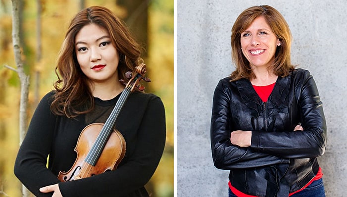 jinjoo cho and lori sims headshots