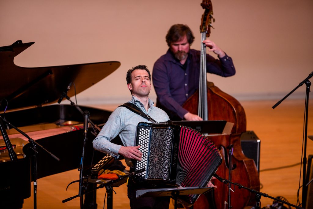 Julien Labrio quartet on stage