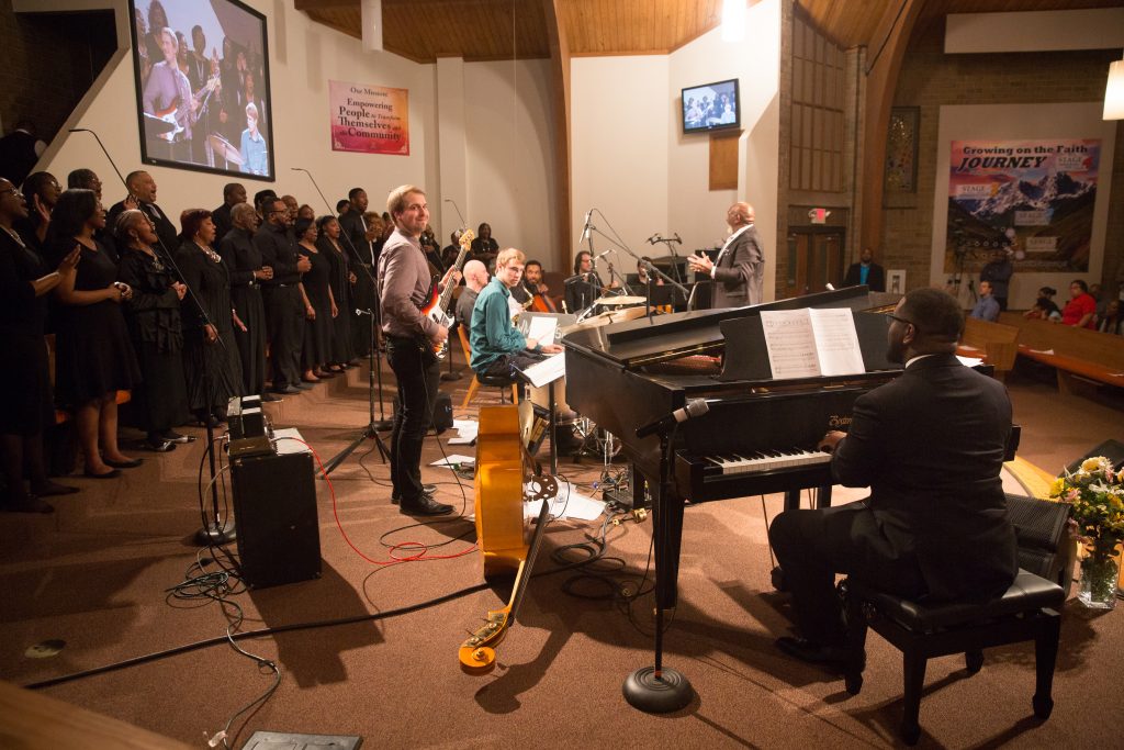 Rufus Ferguson Ensemble performing