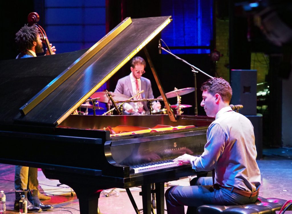 Emmet Cohen Trio performance at 2018 gilmore keyboard festival