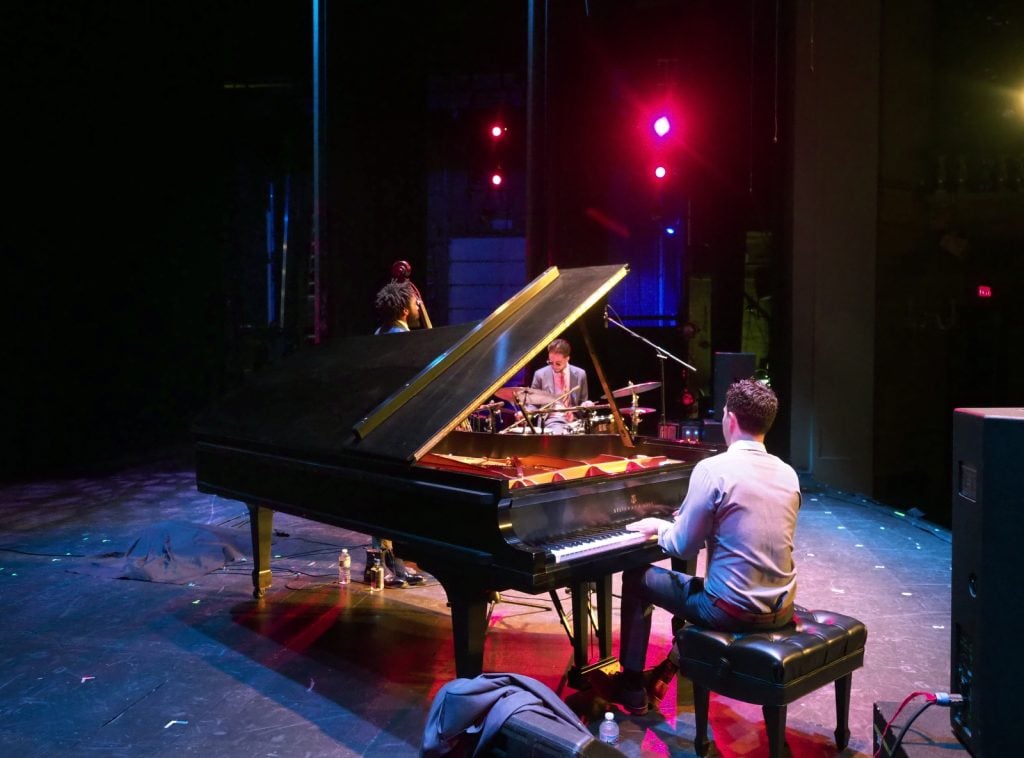 Emmet Cohen Trio performance