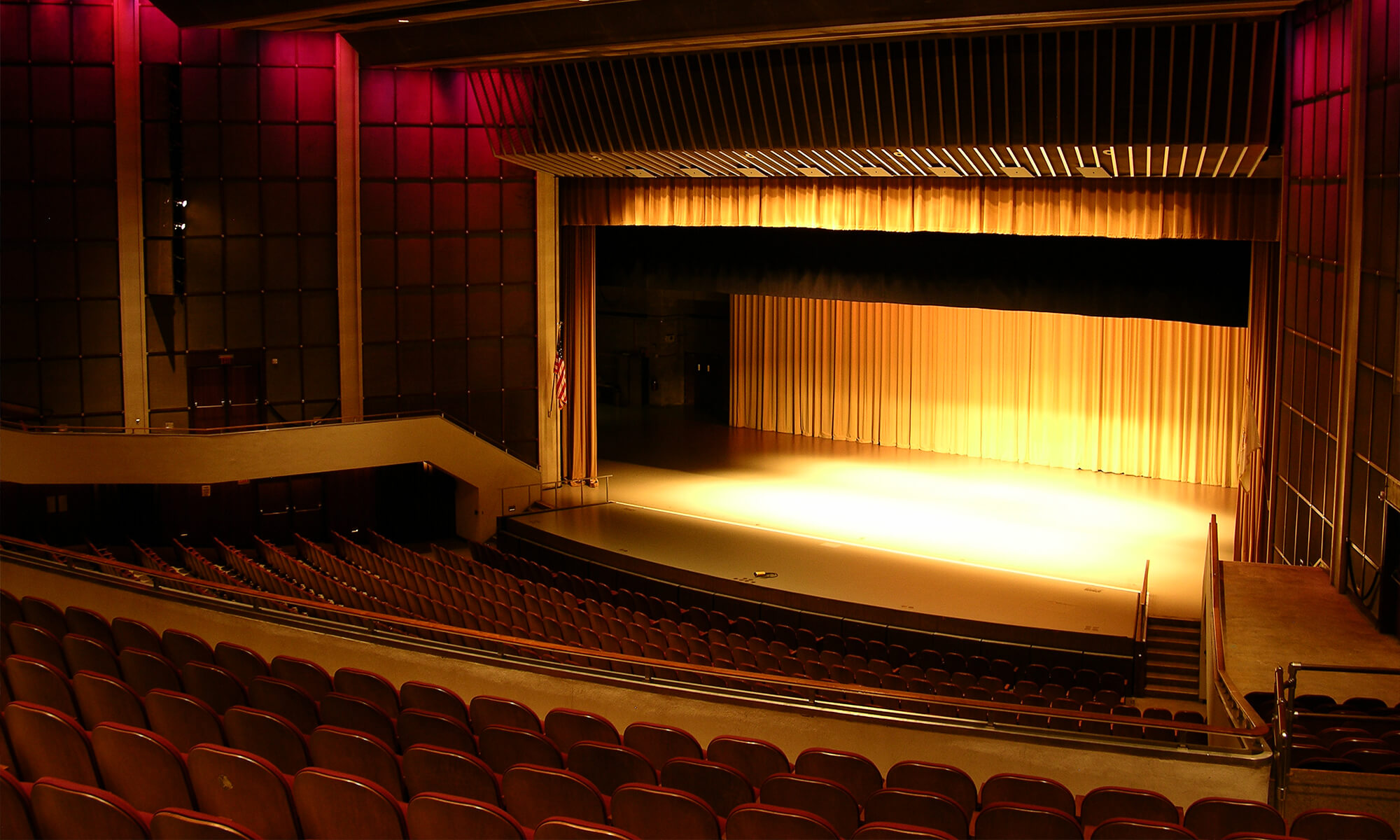 inside of miller auditorium