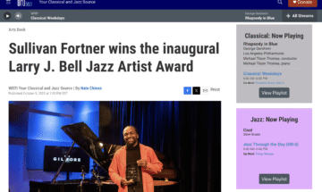 Sullivan Fortner WRTI