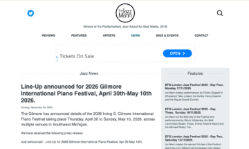 The Jazz Man Festival Announce