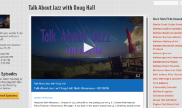 Seth Abramson on Talk About Jazz with Doug Hall