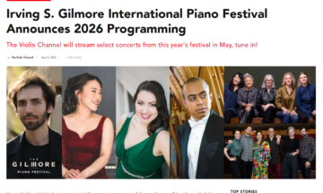 Violin Channel Article
