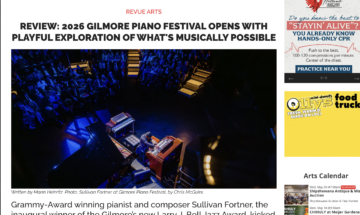 press screenshot of a review of the 2026 festival opening night