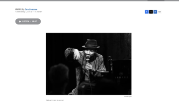 A screenshot of a podcast with 2026 Bell Artist Sullivan Fortner